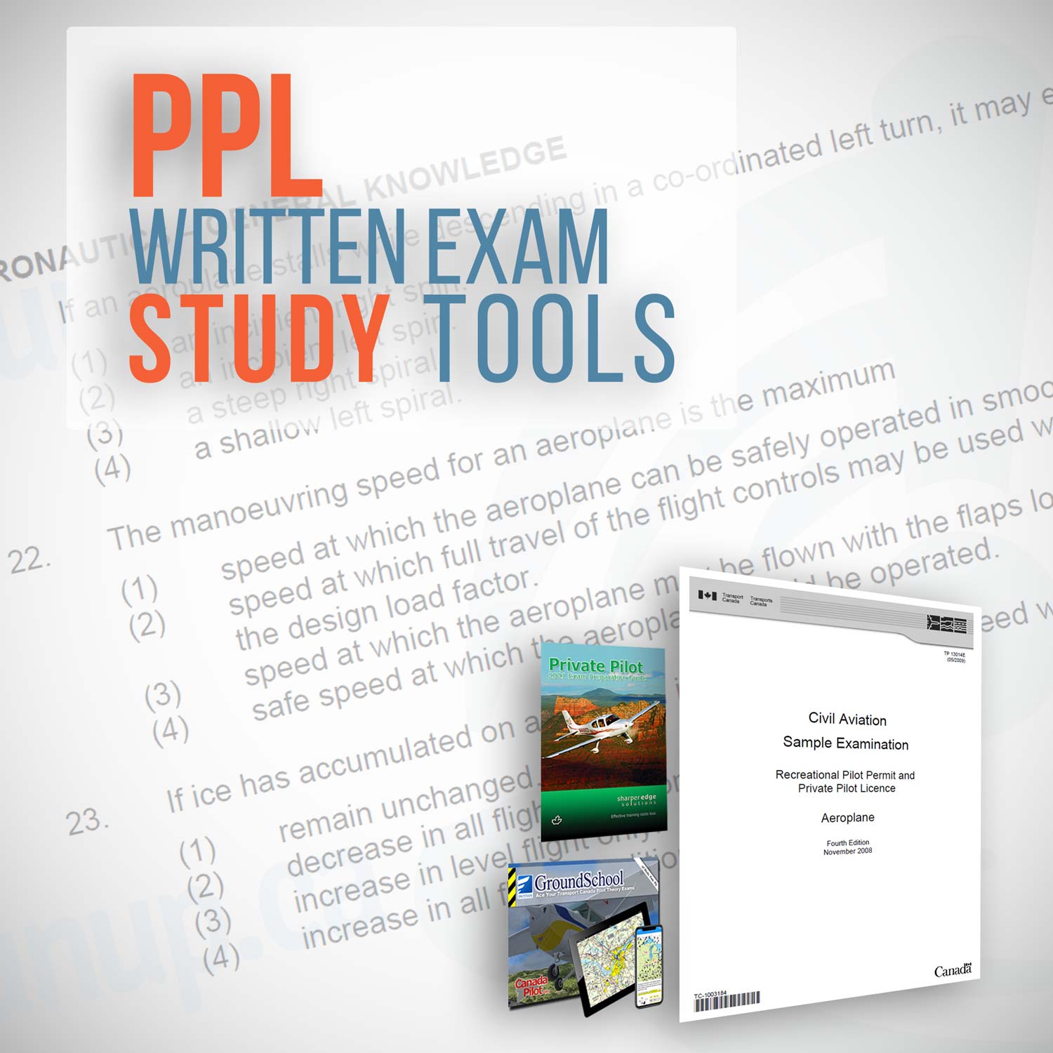 Canadian Student Pilot Exam Study Tools