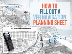 How to complete a VFR navigation log thumb
