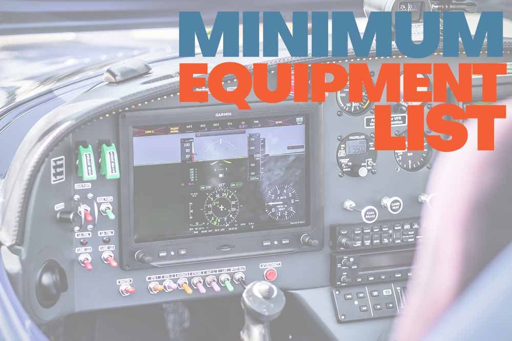 Day VFR Minimum Equipment List MEL